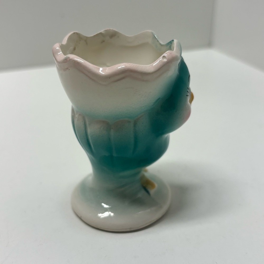 Vintage 50s bluebird egg cup, made in Japan - Picture 3 of 8